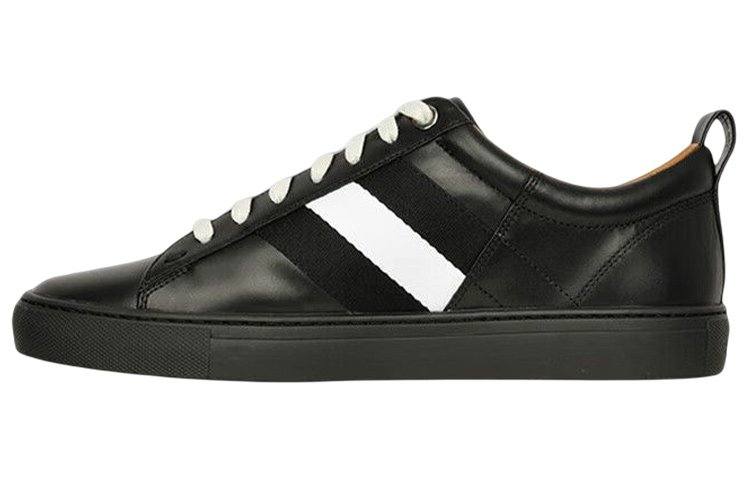 BALLY Leather Low-Top Lace-Up 'Black Fashion' 6209829