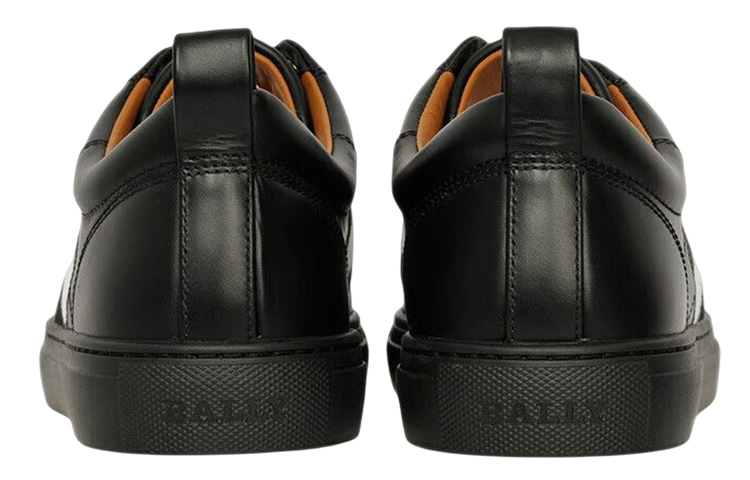 BALLY Leather Low-Top Lace-Up 'Black Fashion' 圖 5