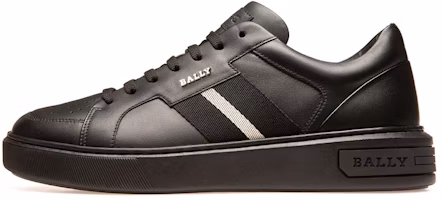 BALLY Leather Low-Top Sneaker 'Black' 6236585 BALLY Leather Low-Top Sneaker 'Black' 6236585