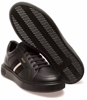 BALLY巴利 皮革 低筒 帆布鞋 男款 黑色 Lookbook BALLY巴利 皮革 低筒 帆布鞋 男款 黑色