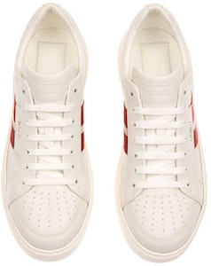 BALLY巴利 皮革 休閒 低筒 板鞋 男款 白紅 Shop BALLY巴利 皮革 休閒 低筒 板鞋 男款 白紅