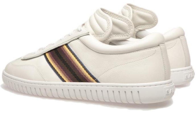 BALLY Kasut Sneakers Kulit Low-Top 'White Comfort' 6304697 Shop BALLY Kasut Sneakers Kulit Low-Top 'White Comfort' 6304697