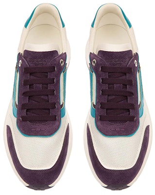 발리 가죽 메쉬 스니커즈 (화이트/퍼플/블루) 6301337 Order 발리 가죽 메쉬 스니커즈 (화이트/퍼플/블루) 6301337