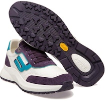 BALLY巴利 網眼小牛皮絨面革運動休閒鞋 白紫藍 Shop BALLY巴利 網眼小牛皮絨面革運動休閒鞋 白紫藍