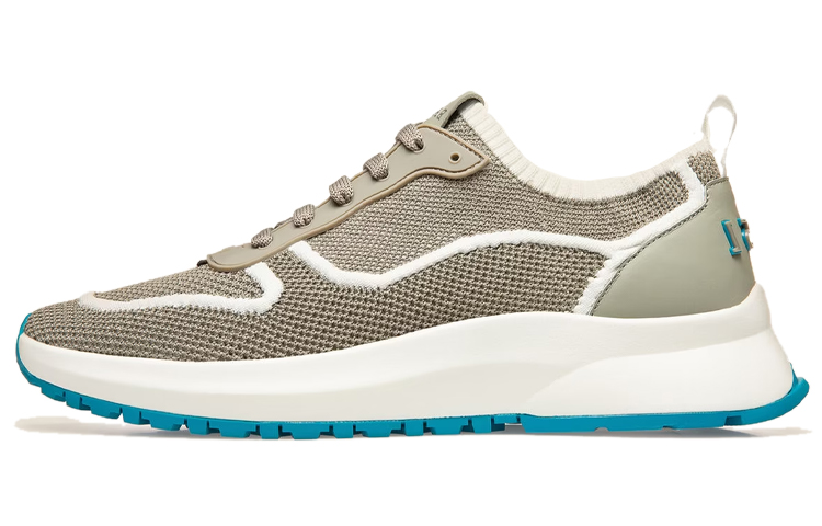 BALLY Leather Mesh Sneakers 'Grey'