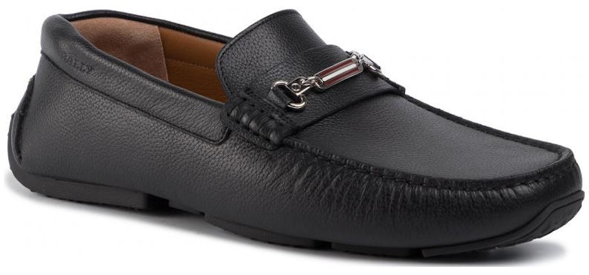 BALLY Leather Round-Toe Slip-On 'Black' 6227955 Order BALLY Leather Round-Toe Slip-On 'Black' 6227955