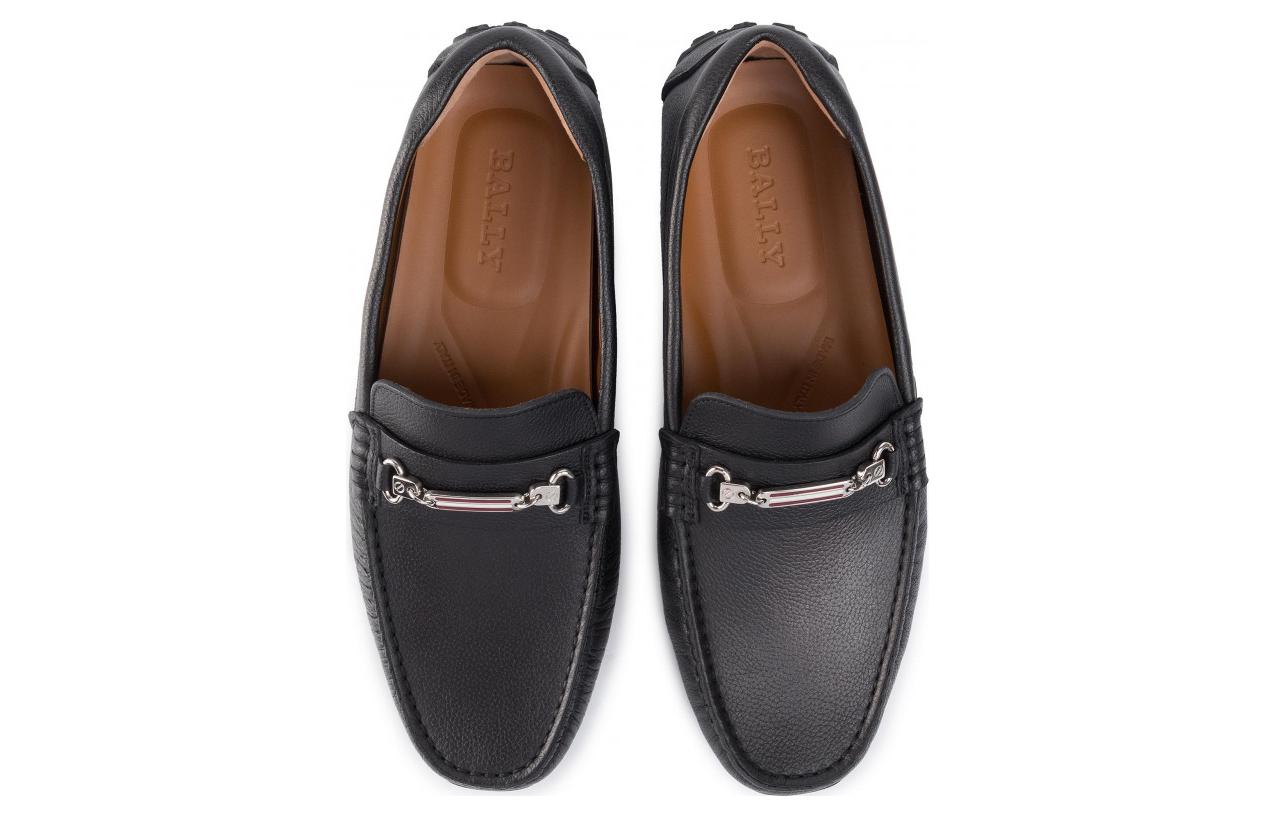 Lookbook 발리 레더 슬립온 (블랙) 6227955