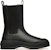 BALLY But Chelsea Berhujung Bulat 'Black Comfort' Kulit 6304663