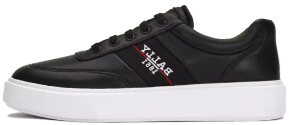 BALLY Kasut Platform Rendah Kulit Bertali Hitam 6240620 Buy BALLY Kasut Platform Rendah Kulit Bertali Hitam 6240620