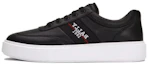 Buy BALLY Kasut Platform Rendah Kulit Bertali Hitam 6240620