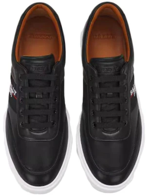 BALLY Kasut Platform Rendah Kulit Bertali Hitam 6240620 Lookbook BALLY Kasut Platform Rendah Kulit Bertali Hitam 6240620
