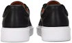 Shop BALLY Kasut Platform Rendah Kulit Bertali Hitam 6240620