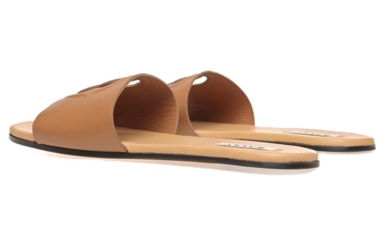 BALLY Leather Round Toe Slide 'Yellow' 圖 3