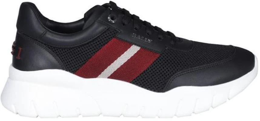 BALLY 黑色减震轻便皮革跑步运动鞋 6239583 Order BALLY 黑色减震轻便皮革跑步运动鞋 6239583