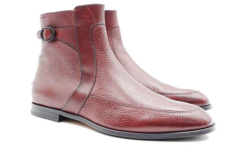 Lookbook BALLY 红色时尚扣带皮短靴 6239858