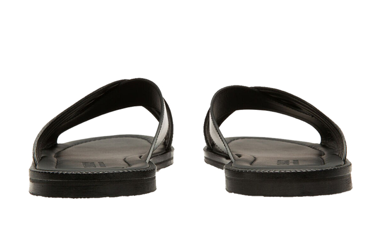 BALLY Leather Slide 'Simple CMFT Fashion - Black' 圖 4