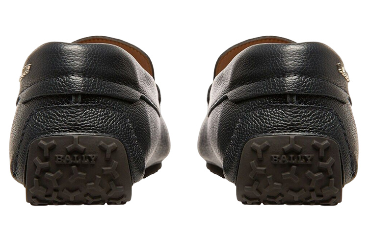 BALLY Leather Slip-On 'Black Fashion' 圖 3