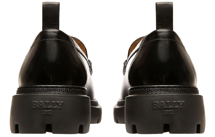 Lookbook BALLY Kasut Kulit Slip-On 'Fesyen Hitam' 6301847