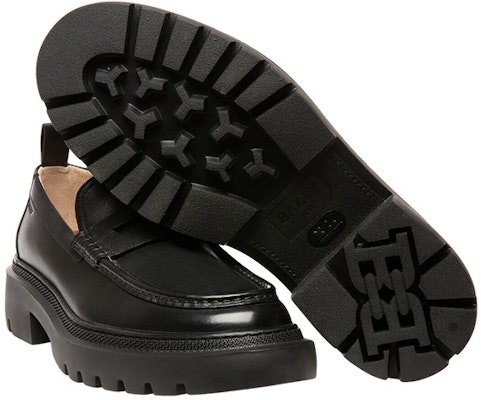 BALLY Kasut Kulit Slip-On 'Fesyen Hitam' 6301847 Shop BALLY Kasut Kulit Slip-On 'Fesyen Hitam' 6301847