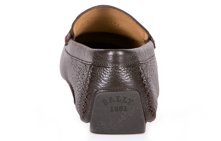 BALLY Leather Slip-On 'Chocolate' 圖 5