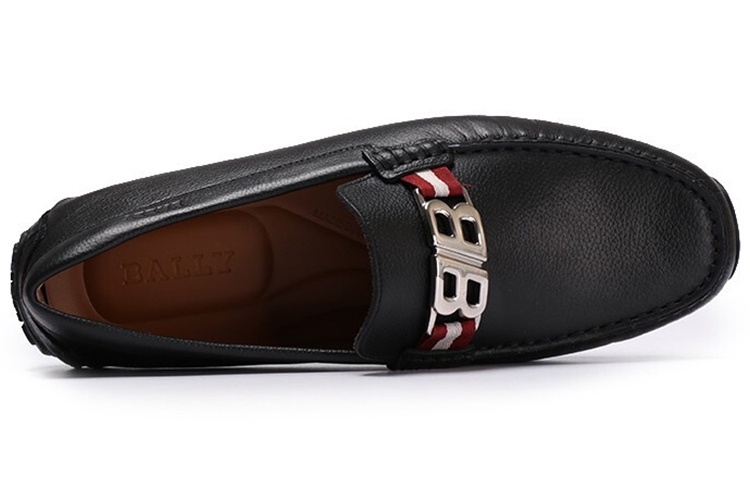 BALLY Leather Sneaker 'Black' 圖 2