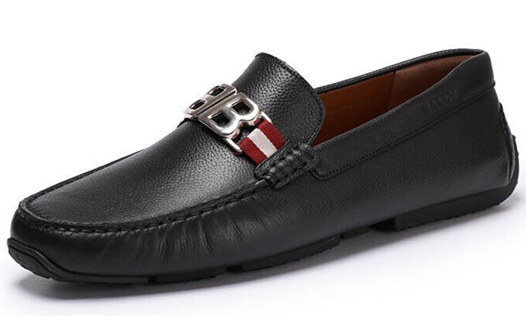 BALLY Leather Sneaker 'Black' 圖 3