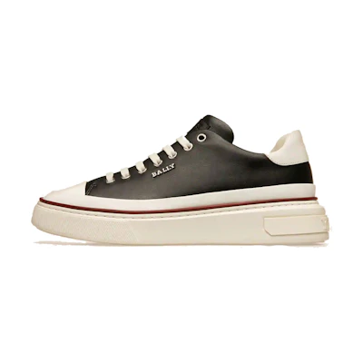 BALLY Leather Sneaker 'Black Fashion'