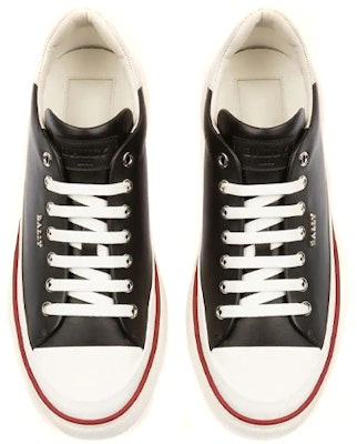 BALLY Sneakers Kulit Hitam 'Tren Fashion' 6300034 Lookbook BALLY Sneakers Kulit Hitam 'Tren Fashion' 6300034