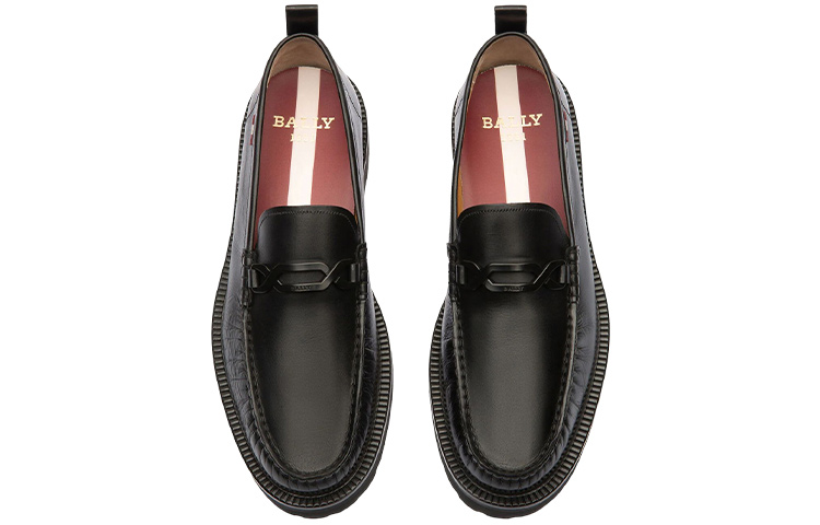 BALLY Leather Sneaker 'Deep Black' 圖 2