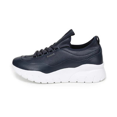 BALLY Leather Sneaker 'Ink Blue'