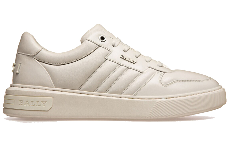 Order BALLY Kasut Kulit 'Fesyen Putih' 6238672