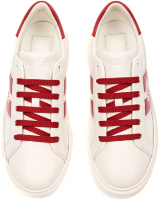 BALLY 白色时尚皮革运动鞋 6239691 Lookbook BALLY 白色时尚皮革运动鞋 6239691