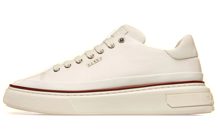 BALLY Leather Sneaker 'White Fashion' 6300035