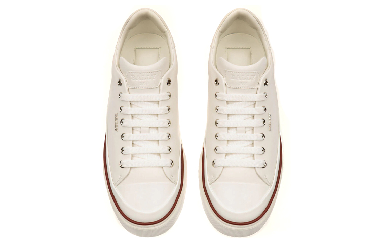 Lookbook BALLY Sneaker Kulit 'White Fashion' 6300035