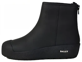 BALLY Leather Zip Boots 'Black Fashion' 6301014 BALLY Leather Zip Boots 'Black Fashion' 6301014