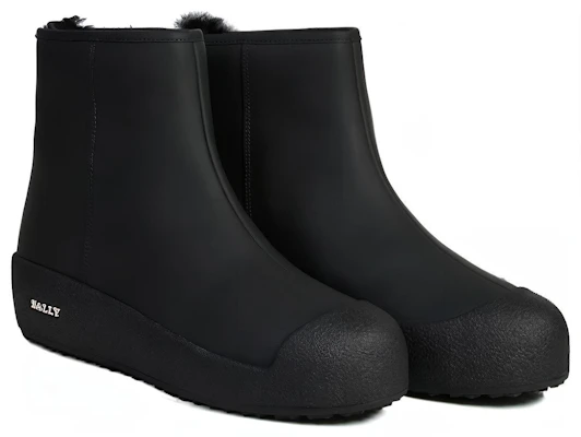 BALLY 皮革拉链靴“黑色时尚” 6301014 Order BALLY 皮革拉链靴“黑色时尚” 6301014