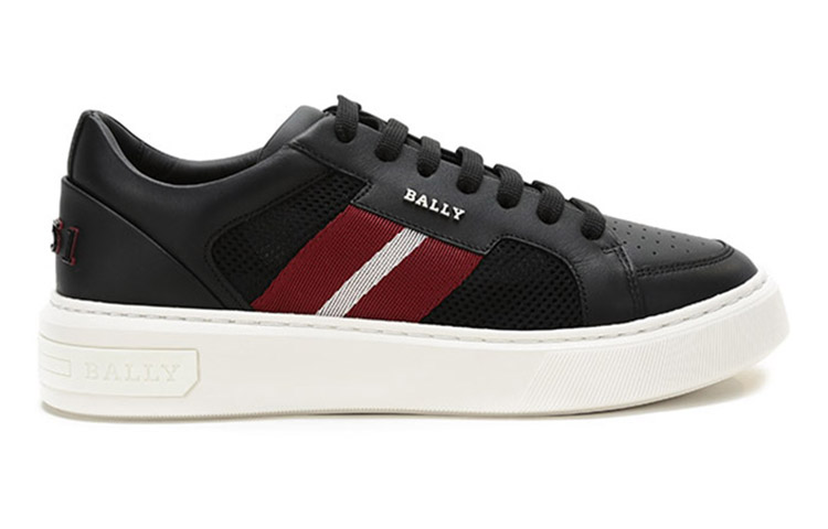 Order バリー Lift ローカットスニーカー「黒ストライプメッシュ」 6237752