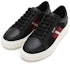 Lookbook BALLY Lift Low Top Sneakers 'Black Striped Mesh' 6237752