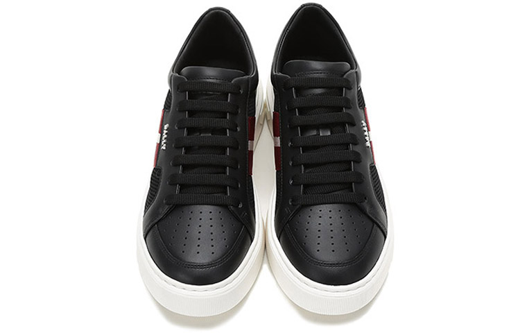 Shop バリー Lift ローカットスニーカー「黒ストライプメッシュ」 6237752