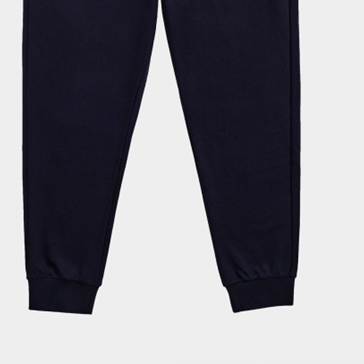 Shop 발리 로고 자수 니트 조거 팬츠 남성용 - 블루 6238532