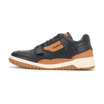 BALLY Logo Magic Tape 'Black Grey'