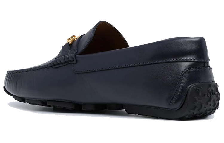 BALLY Logo Slip-On 'Deep Navy' 圖 2