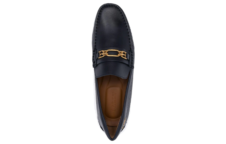 BALLY Logo Slip-On 'Deep Navy' 圖 4