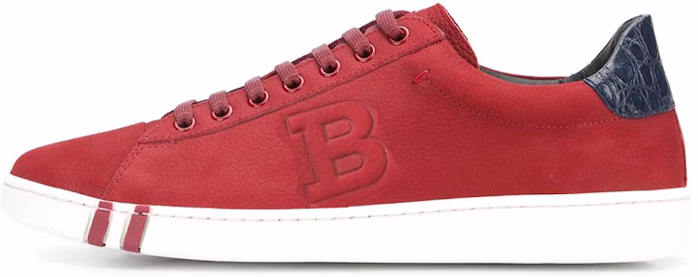BALLY Logo Stripe 'Red Fashion Sneaker' 6231615 Buy BALLY Logo Stripe 'Red Fashion Sneaker' 6231615
