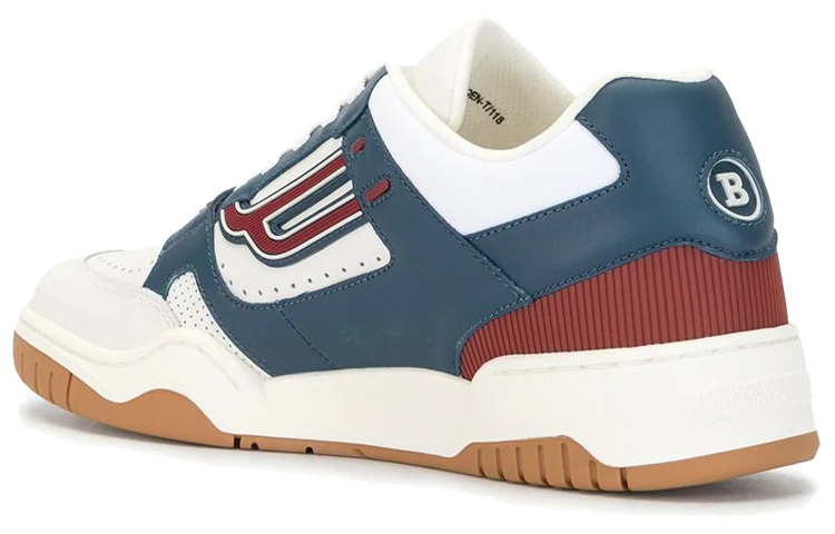 BALLY Low-Top Fashion Sneaker 'Blue Colorblock' 圖 3