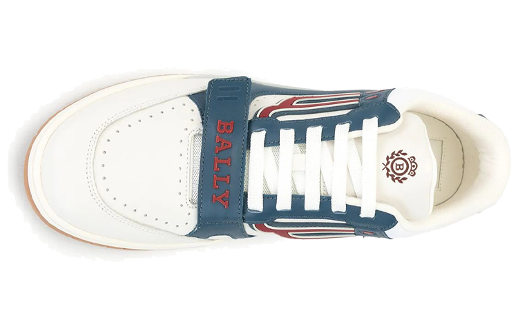 BALLY Low-Top Fashion Sneaker 'Blue Colorblock' 圖 4