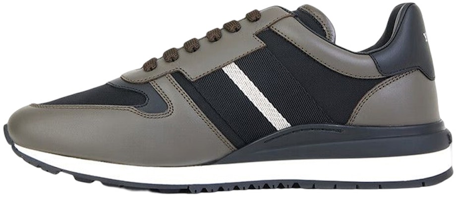 バリー ローカットスニーカー 黒茶メッシュ 6301744 Buy バリー ローカットスニーカー 黒茶メッシュ 6301744