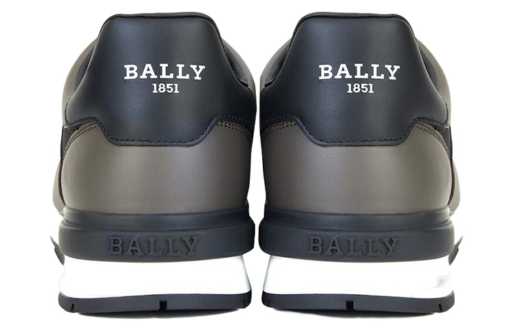 BALLY Low-Top Fashion Sneakers 'Black Brown Mesh' 圖 4