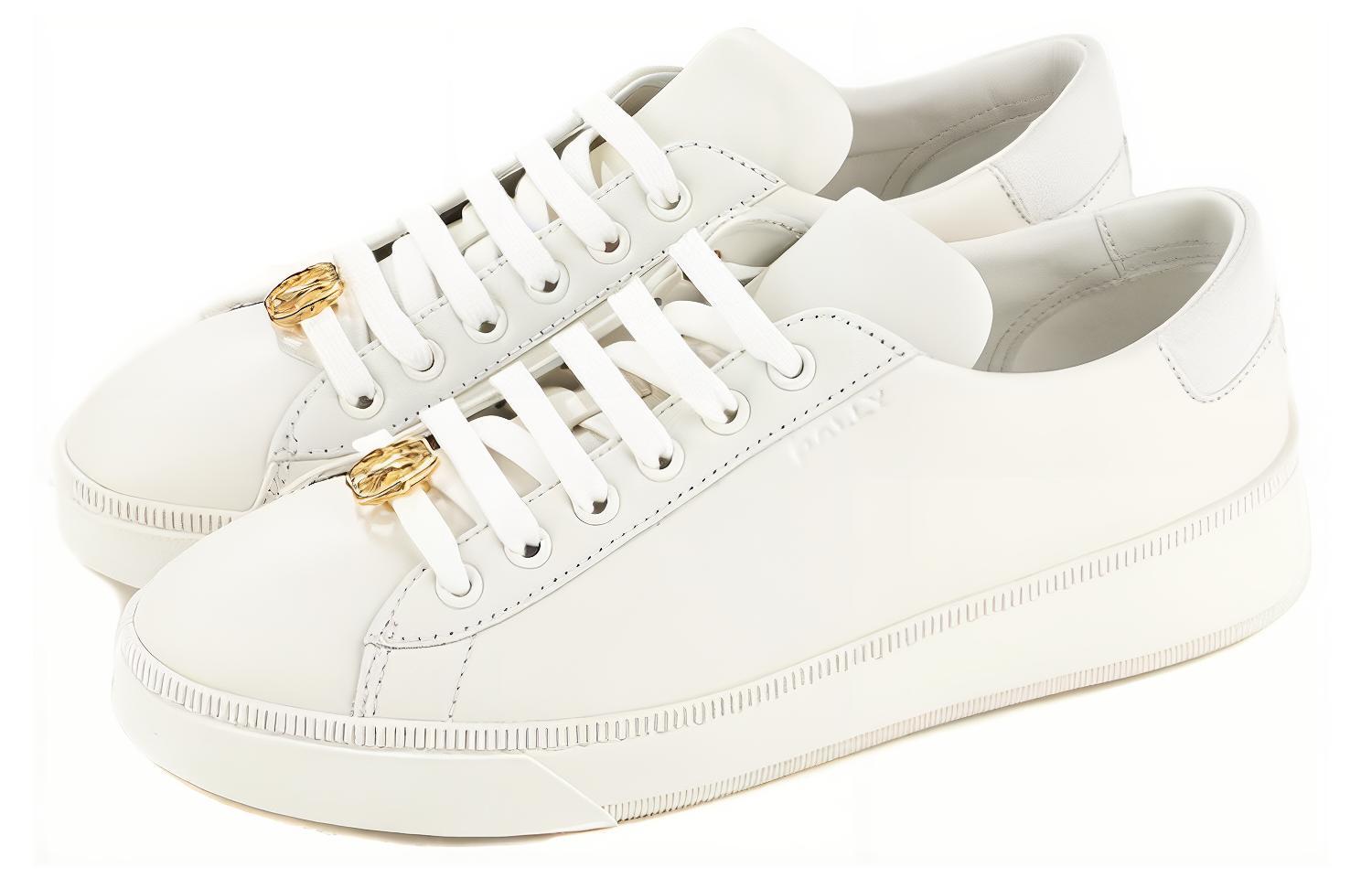 Purchase BALLY 低帮系带休闲鞋 '白色' 6304573