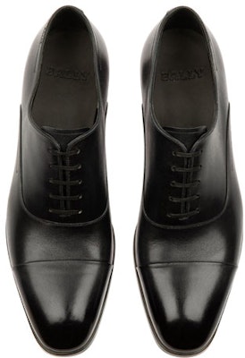 BALLY巴利 圓頭繫帶低筒 平底鞋 男款 黑色 Shop BALLY巴利 圓頭繫帶低筒 平底鞋 男款 黑色